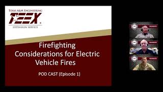 Firefighting Considerations for Electric Vehicle Fires [upl. by Brodie]