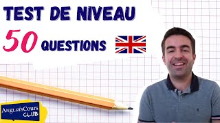 Test de niveau complet  50 questions pour évaluer votre anglais [upl. by Alyce]