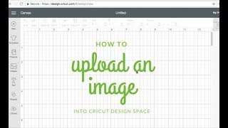 How to Upload an Image into Cricut Design Space [upl. by Atekahs412]