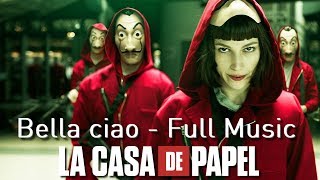 La Casa de Papel  Bella Ciao Full Music Video  Lyrics [upl. by Nylyrehc]