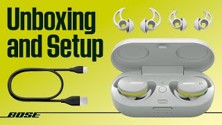 Bose Sport Earbuds – Unboxing and Setup [upl. by Nils]