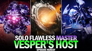 Solo Flawless Master Vespers Host Dungeon Destiny 2 [upl. by Notnelc282]