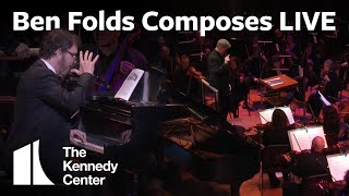 Ben Folds Composes a Song LIVE for Orchestra In Only 10 Minutes [upl. by Rogerio961]