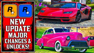 ALL Major CHANGES amp Rewards in The NEW GTA Online UPDATE New GTA5 Update [upl. by Tallula]