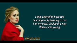 Adele  Million Years Ago Lyrics [upl. by Dera411]