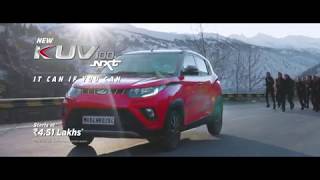 The New Mahindra KUV100 NXT – IT CAN IF YOU CAN [upl. by Trahurn711]