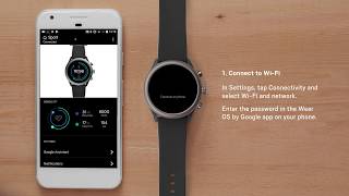 How To Set Up Your Fossil Sport Smartwatch [upl. by Killoran]