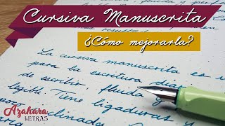 ✍️ 5 Pasos para Mejorar la Cursiva Manuscrita [upl. by Nissie]