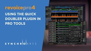 Revoice Pro 4  Pro Tools  Using the Quick Doubler Plug In [upl. by Hayouqes9]