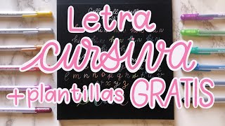 Letras en cursiva  plantillas GRATIS ✨ [upl. by Tobias]