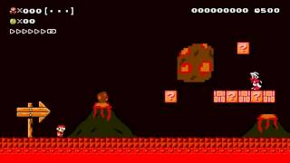 Super Mario Maker  SMB3 Volcano Theme Fanmade [upl. by Gosnell]