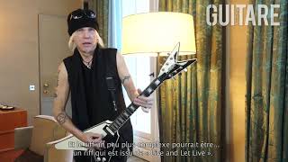 MICHAEL SCHENKER GUITAR LESSON  Guitare Xtreme Magazine  84 [upl. by Zicarelli]