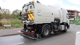 Bucher Municipal V80 Road Sweeper  BACKTOBLACK [upl. by Geerts875]