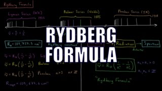 Quantum Chemistry 13  Rydberg Formula [upl. by Marcell]