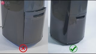 LG Dehumidifier  Troubleshooting [upl. by Aivatco]