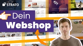 Einfach einen Webshop mit STRATO erstellen  So gehts [upl. by Ldnek]