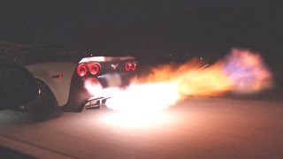 FLAMING Corvette From HELL [upl. by Eliot]