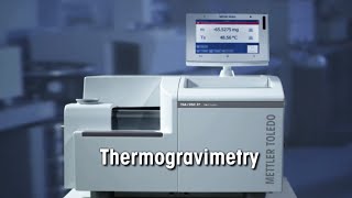 Thermogravimetric Analyzer TGA from METTLER TOLEDO [upl. by Konstance]