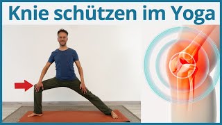 Knie schützen im Yoga ✅ hilft bei Knieschmerzen [upl. by Asaret]