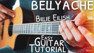 bellyache Billie Eilish Guitar Tutorial  bellyache Guitar  Guitar Lesson 579 [upl. by Dnumde]