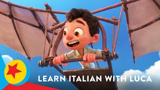 Learn Italian with Luca  Pixar [upl. by Adella886]