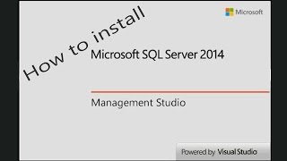 How to Install SQL Server 2014 Express and SQL Server Management Studio 2014 Express [upl. by Haff]