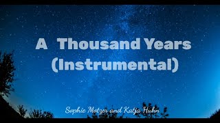 1 Hour Relaxation  A Thousand Years Instrumental Christina Perri Cover [upl. by Undine139]