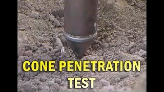 Cone Penetration Test2001 [upl. by Alliuqahs828]