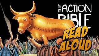 The Ten Commandments and the Golden Calf  The Action Bible Read Aloud  Comic Bible Stories [upl. by Samtsirhc599]