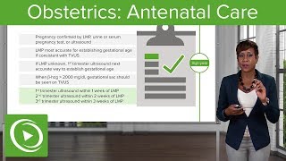 Antenatal Care – Obstetrics  Lecturio [upl. by Valle]