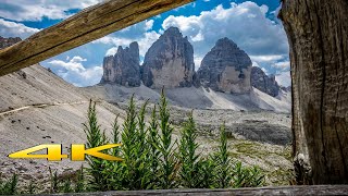 Tre Cime Di Lavaredo Dolomites Italy 🇮🇹 4K Walk Tour [upl. by Terchie668]