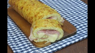 Potato rösti roll easy tasty and cheesy [upl. by Lonee]