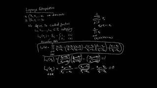 Interpolation  Lagrange Polynomials [upl. by Rudd]