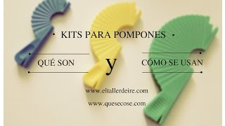 Cómo usar kits para pompones [upl. by Obellia]