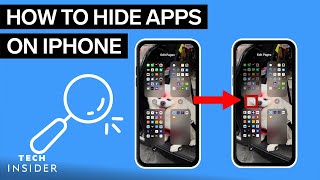 How To Hide Apps On iPhone [upl. by Esiom]