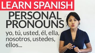 Personal Pronouns in Spanish [upl. by Alegnad]