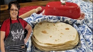 FLOUR TORTILLAS  how to make PERFECT Step by Step ❤ [upl. by Lerat367]