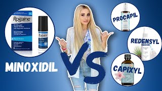 Procapil Redensyl Capixyl VS Minoxidil Which is Better for Hair Loss [upl. by Ahsinawt]