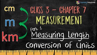 Class 3 Maths Measuring Length Chapter 7 Measurement [upl. by Annwahsal]