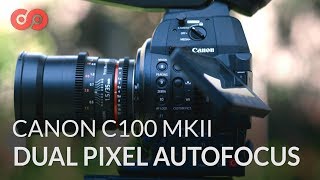 How to Use the Autofocus on the Canon C100 MKII [upl. by Gerita]