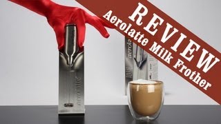 Aerolatte Milk Frother  Exclusive Review [upl. by Youlton879]