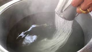 Thai Rice Flour Noodles Recipe [upl. by Ahker]