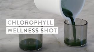 How To Make A Chlorophyll Wellness Shot [upl. by Itak]