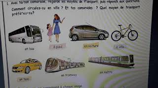 5AP P2S1 vocabulaire les moyens de transport [upl. by Enetsirhc931]