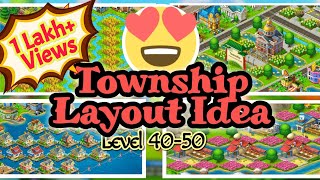 Township Layout Idea 😍  Full Town Decoration  Level 4050 [upl. by Weinstock]