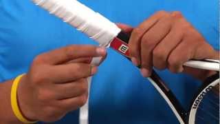 How To Replace a Tennis Overgrip [upl. by Airpac]