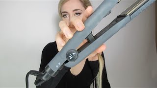 How To Crimp Hair Using A Straightener  LifeOfMeganandLiz [upl. by Pietje502]