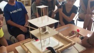 Earthquakeproof Building design Grade 8Science project [upl. by Brion]