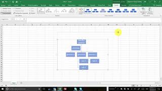 Crear un organigrama en Excel 2016 [upl. by Alohcin]