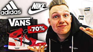 MARKOWE BUTY 70 TANIEJ Prosto z fabryki BYŁEM W SZOKU Nike Adidas Vans na aliexpress [upl. by Haelem289]